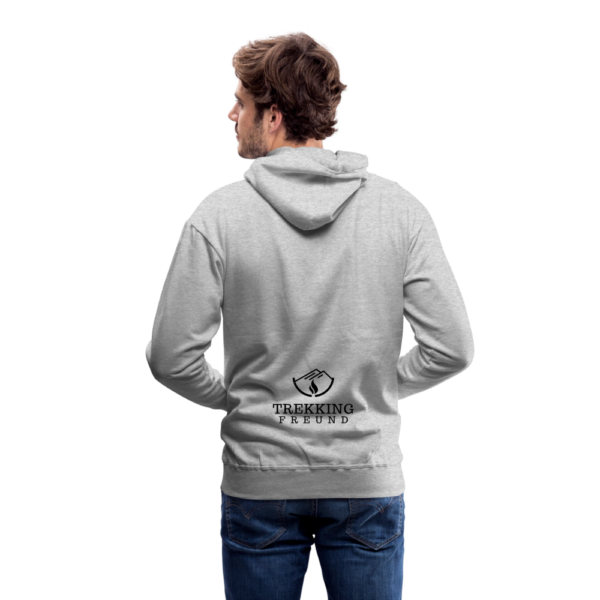 Männer Premium Hoodie - LIFE IS TOO SHORT FOR CHEAP TENTS – Bild 2