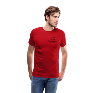 Männer Premium T-Shirt - LIFE IS TOO SHORT FOR CHEAP TENTS